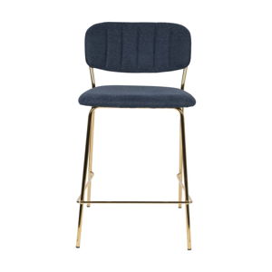 Modré barové židle v sadě 2 ks 89 cm Jolien – White Label