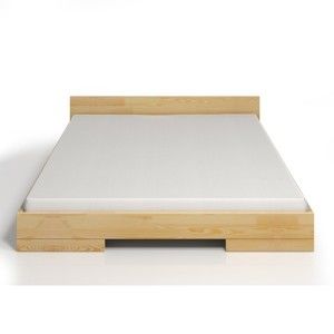 Dvoulůžková postel z borovicového dřeva SKANDICA Spectrum, 140 x 200 cm