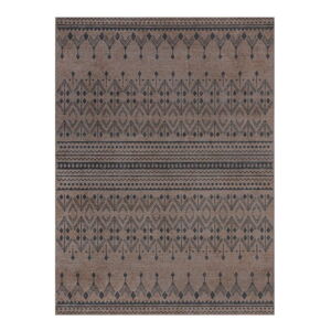 Hnědý dvouvrstvý koberec Flair Rugs Niko, 170 x 240 cm