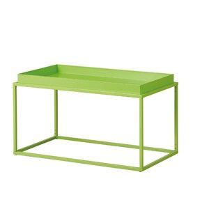 Zelený kovový konferenční stolek Intersil Club NY