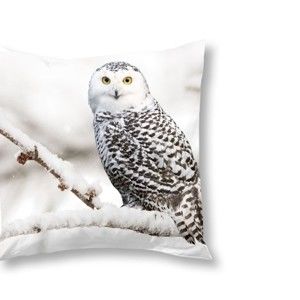 Povlak na polštář Muller Textiels Snowy Owl, 50 x 50 cm