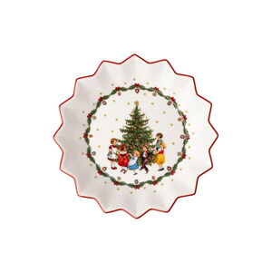 Porcelánová mísa s vánočním motivem Villeroy & Boch, ø 24,2 cm