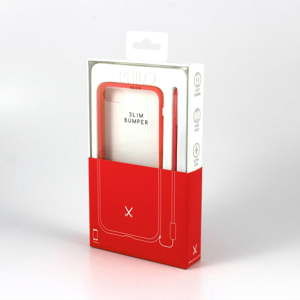 Červený ochranný kryt pro iPhone 7 a 8 Philo Slim Bumper