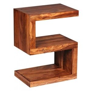 Odkládací stolek z masivního palisandrového dřeva Skyport Rosana