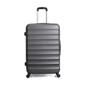 Tmavě šedý cestovní kufr na kolečkách Hero Meropi, 60 l