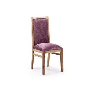 Fialová židle ze dřeva bílého cedru Moycor Merapi