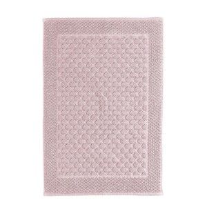 Růžová koupelnová předložka Bella Maison Dots, 50 x 70 cm