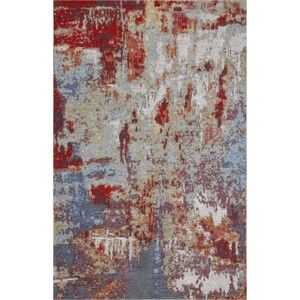Červený koberec Eco Rugs Lovise, 80 x 150 cm