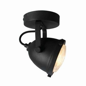 Černé nástěnné svítidlo LABEL51 Spot Moto Uno