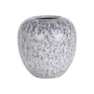 Šedá keramická váza A Simple Mess Yst, ⌀ 18,5 cm