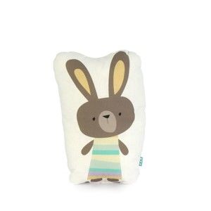 Bavlněný polštářek Moshi Moshi Rabbit Family, 40 x 30 cm