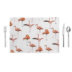 Prostírání Home de Bleu Mooving Flamingo, 35 x 49 cm