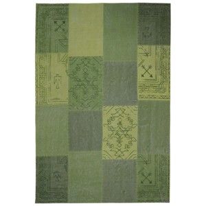 Zelený ručně tkaný koberec Kayoom Emotion, 160 x 230 cm