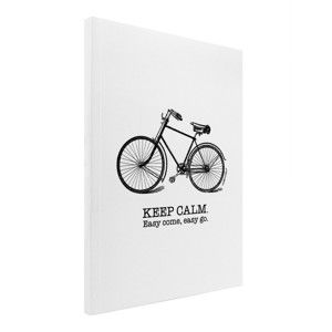 Zápisník s kalendářem Makenotes Bike, A4