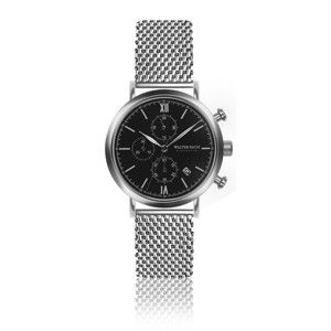 Pánské hodinky s páskem z nerezové oceli ve stříbrné barvě Walter Bach Style