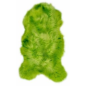 Zelená ovčí kožešina Arctic Fur Swedo, 90 x 60 cm
