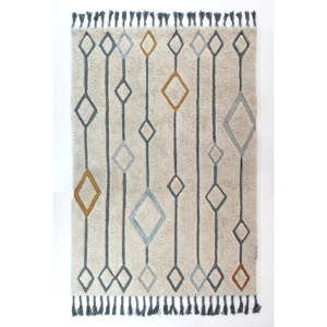 Béžový ručně tkaný koberec Flair Rugs Solitaire Beau, 120 x 170 cm
