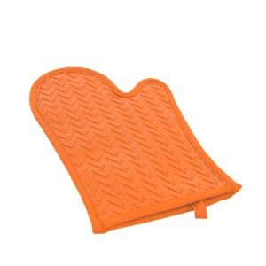Oranžová silikonová rukavice Orion Orange, délka 30 cm