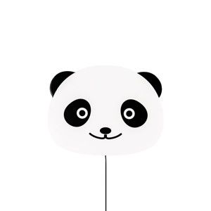 Černobílé nástěnné svítidlo Globen Lighting Panda