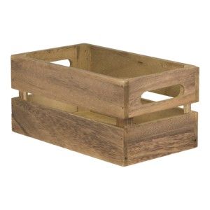 Dřevěná úložná krabice Securit® Crates