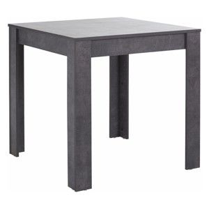 Tmavě šedý jídelní stůl Støraa Lori, šířka 80 cm
