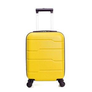 Žlutý cestovní kufr na kolečkách Hero Santiago, 30 l