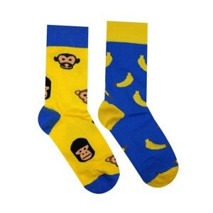 Bavlněné ponožky HestySocks Opičky, vel. 43-46