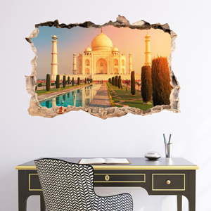 3D samolepka na zeď Ambiance Taj Mahal