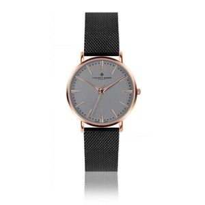 Unisex hodinky s páskem z nerezové oceli v černé barvě Frederic Graff Eiger