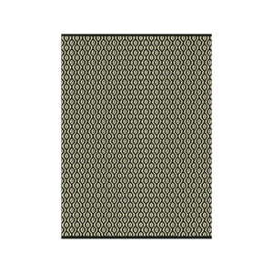Zelený jutový koberec Green Decore HoneyComb, 120 x 180 cm