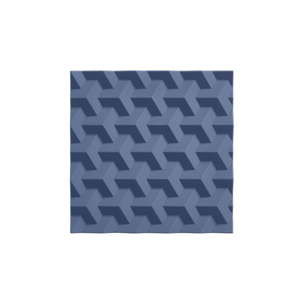 Modrá silikonová podložka pod horké nádoby Zone Origami Fold