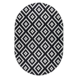 Černo-bílý pratelný koberec 80x120 cm – Vitaus