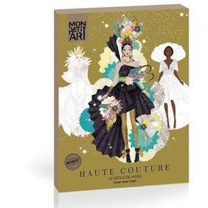 Papírová panenka Mon Petit Art Haute Couture De mode