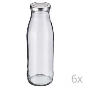 Sada 6 skleněných lahví Westmark, 500 ml