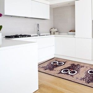 Vysoce odolný kuchyňský koberec Floorita Gufocaffe, 60 x 220 cm