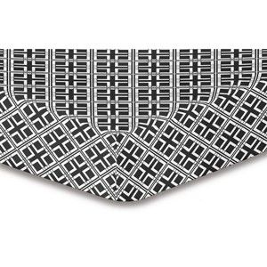Prostěradlo z mikrovlákna DecoKing Hypnosis Triangles Felipa, 140 x 200 cm