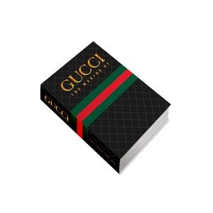 Dekorativní krabička ve tvaru knihy Piacenza Art Gucci