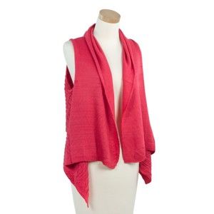 Fuchsiově růžová dámská vesta Art of Polo Lady