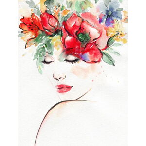 Obraz Styler Canvas Flower Head, 80 x 60 cm