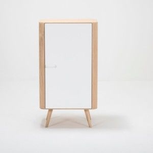 Skříňka z dubového dřeva Gazzda Ena, 60 x 110 cm