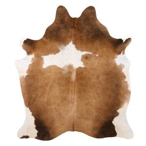 Pravá hovězí kůže Arctic Fur Bardo, 200 x 183 cm