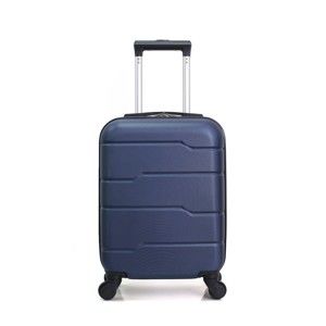 Modrý cestovní kufr na kolečkách Hero Santiago, 30 l