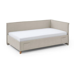 Béžová dětská postel s úložným prostorem 120x200 cm Fun – Meise Möbel