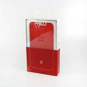 Červený ochranný kryt pro iPhone 7 Plus Philo Ultra Slim