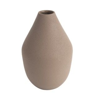Béžová váza PT LIVING Nimble Cone, výška 14 cm