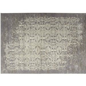 Šedý vlněný koberec Kooko Home New Age, 240 x 340 cm