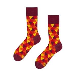 Ponožky Many Mornings Flame Triangles, vel. 43–46