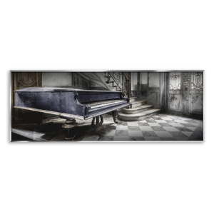 Obraz Styler Blue Piano, 126 x 51 cm