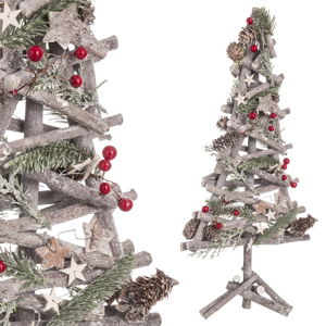 Vánoční dekorace Unimasa Tree Trunks, výška 55 cm