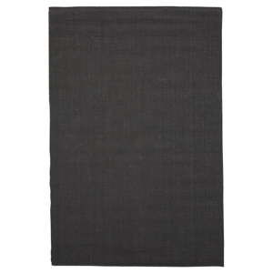 Tmavě šedý jutový koberec vhodný do exteriéru Native, 180 x 120 cm